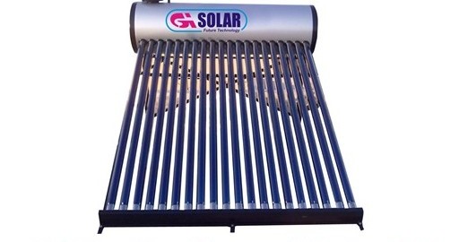 ETC Solar Water Heater with Luxilary Tank