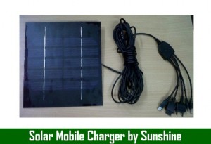 Solar Mobile Charger By Sunshine