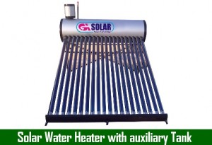 solar water heater auxiliary